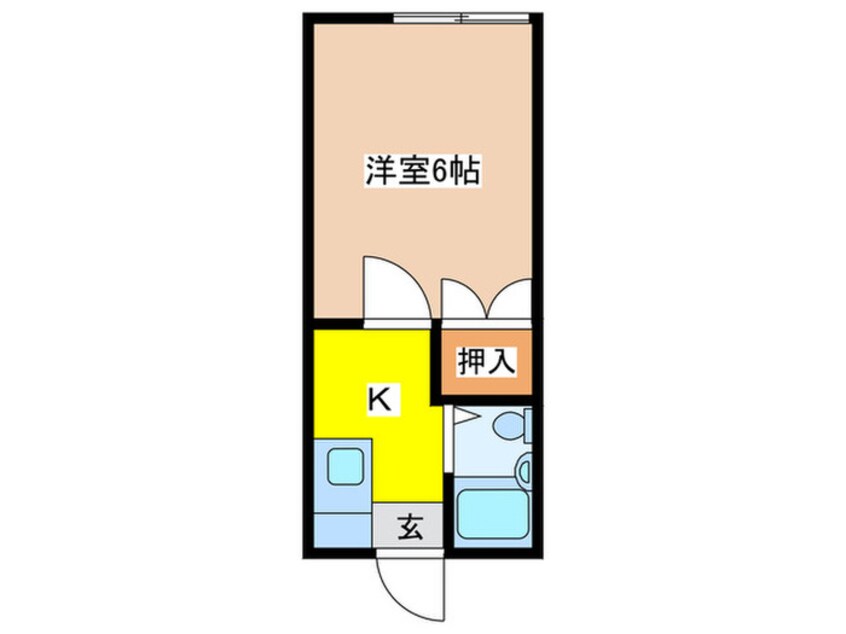 間取図 モンフォーレ十条