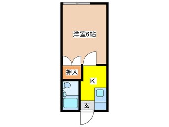 間取図 モンフォーレ十条