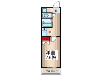 間取図 アズキュービックアリエス