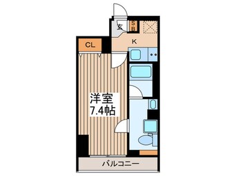 間取図 メインステージ新御徒町(804)