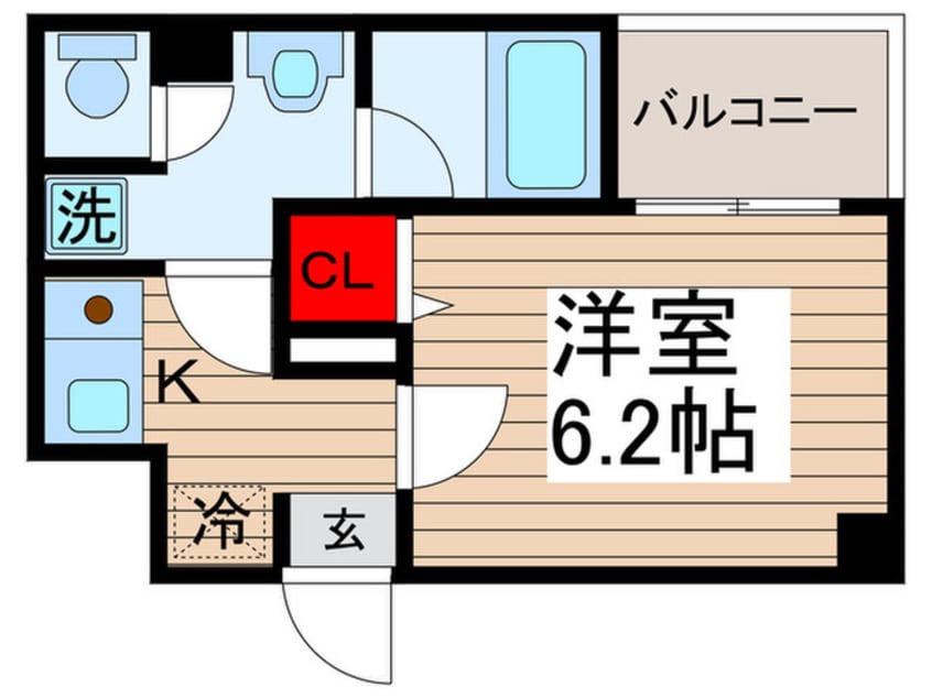間取図 アネックスきさらぎ