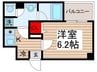 アネックスきさらぎ 1Kの間取り
