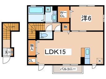 間取図 プリマベーラ横山