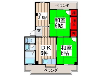 間取図 泉マンション