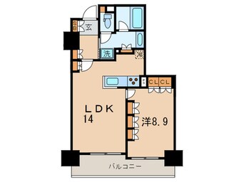間取図 LaSante五反田
