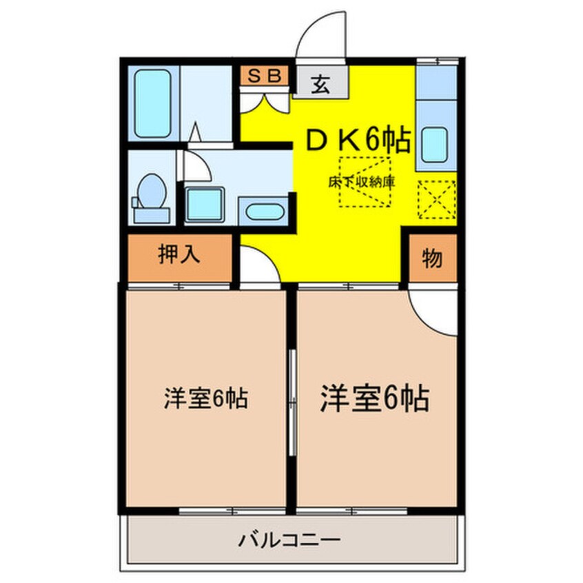 間取図 文化ハイツ