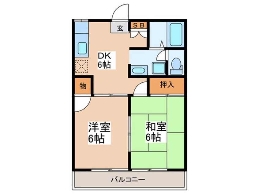 間取図 文化ハイツ