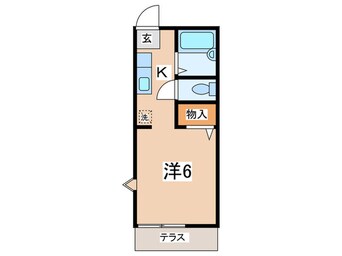 間取図 キャッスルハイム