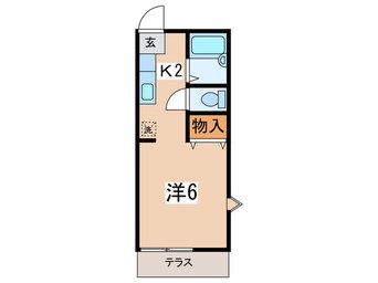 間取図 キャッスルハイム