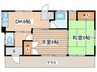 小澤貸家Ａ 2DKの間取り