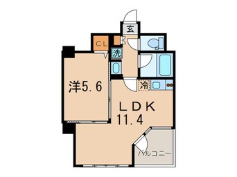 間取図 メゾンド島津山