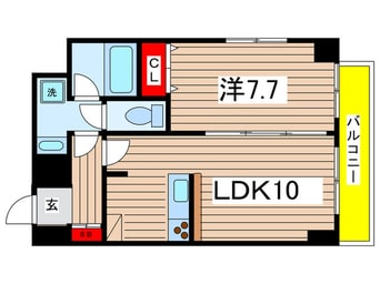 間取図 リオヴェルジュ