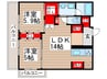 ART RESIDENCE IN MISATO CHU_O 2LDKの間取り