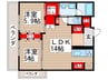 ART RESIDENCE IN MISATO CHU_O 2LDKの間取り