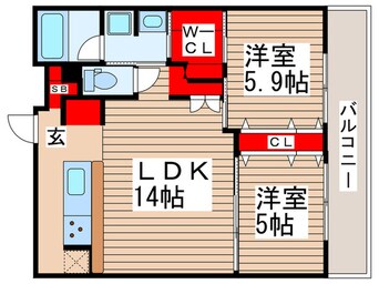 間取図 ART RESIDENCE IN MISATO CHU_O