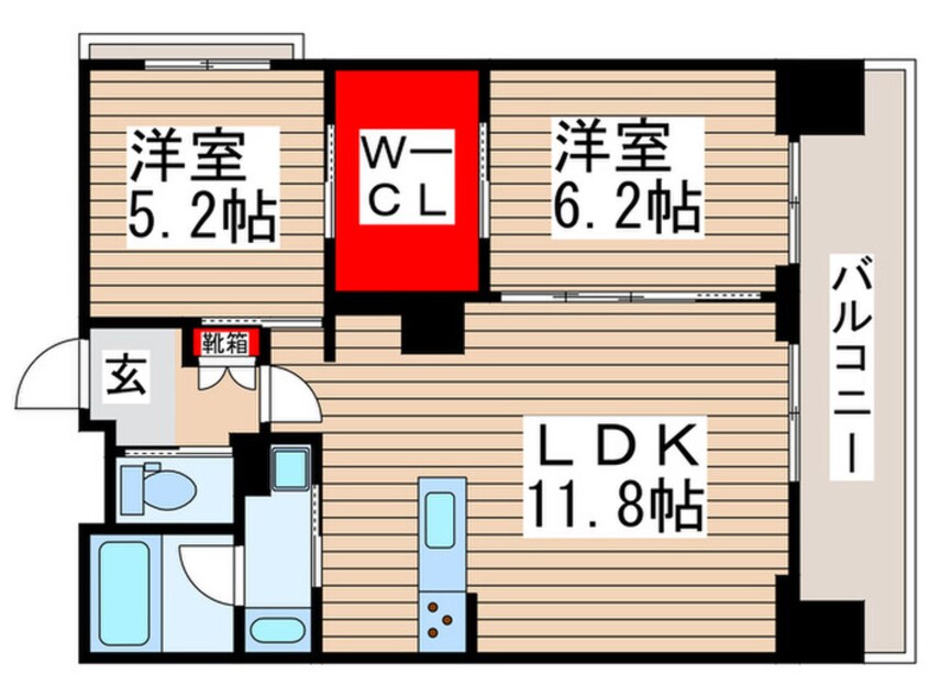 間取図 ART RESIDENCE IN MISATO CHU_O