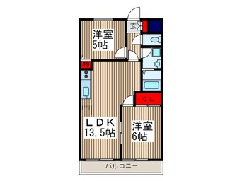 間取図 フィオレッタ武蔵野