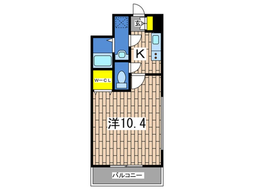 間取図 フローラ東戸塚