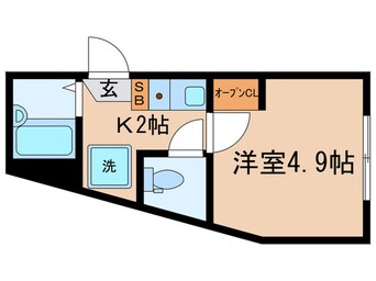 間取図 グランコート矢口渡