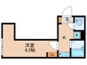 グランコート矢口渡 1Kの間取り