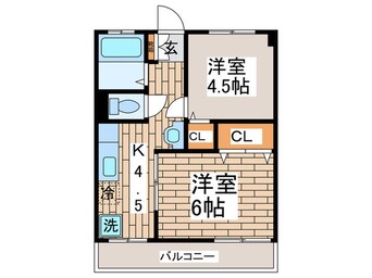 間取図 池第一コーポ