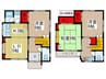 岡村様貸家 3LDKの間取り