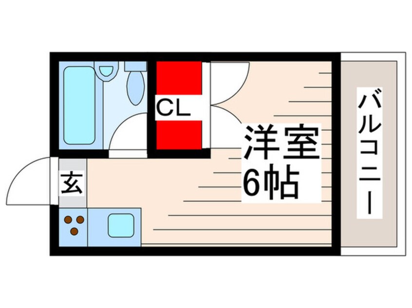 間取図 ハイツ・ヴィラNo.5