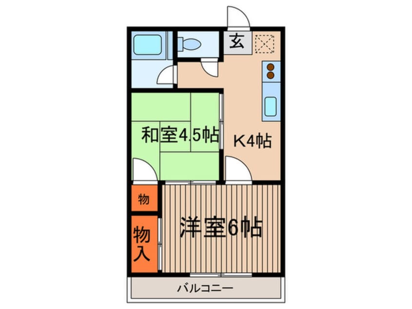 間取図 泉コーポ