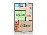 泉コーポ 2Kの間取り