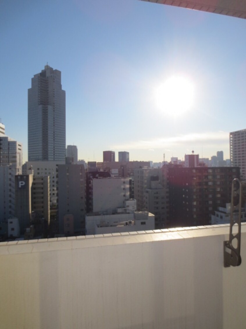 室内からの展望 銀座レジデンス伍番館