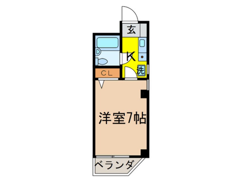 間取図 センタ－ライズビル