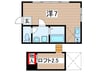 ポップハウス齋藤２ 1Rの間取り
