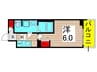 クレヴィスタ北綾瀬（510） 1Kの間取り