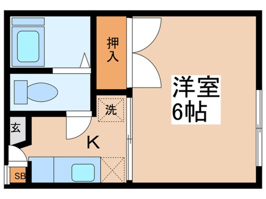 間取図 フジヴィレッジ