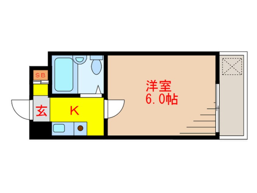 間取図 レジデンス新井