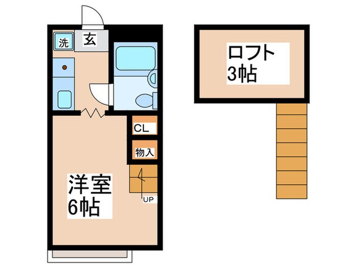 間取り図 シャンブルドットつつじヶ丘