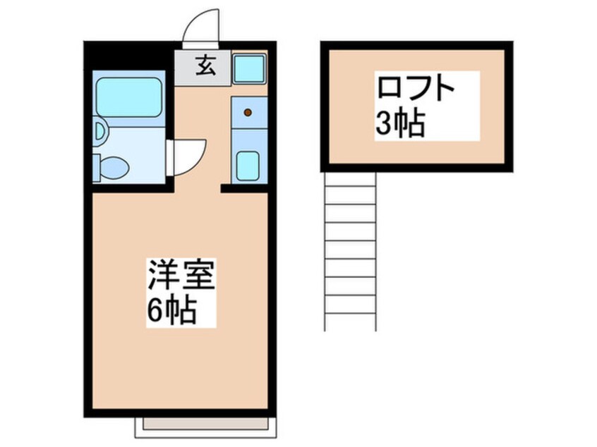 間取図 シャンブルドットつつじヶ丘