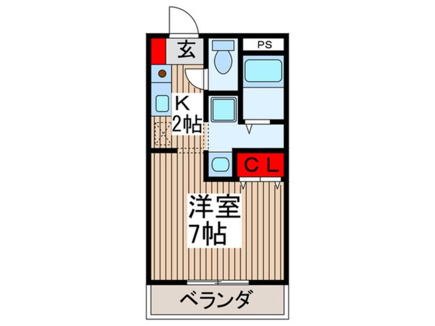 間取図 プレステージア伊奈