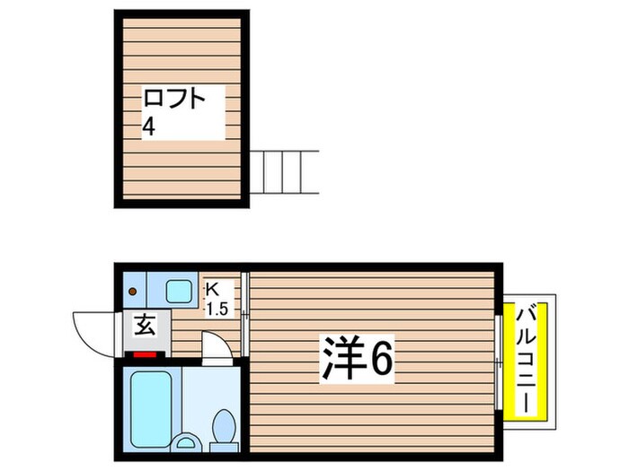 間取り図 第一コマツコーポ