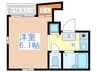 Ｄwell Nakano 1Kの間取り