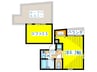 Ｄwell Nakano 1Kの間取り