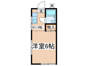 間取図 サンライズコ－ポ