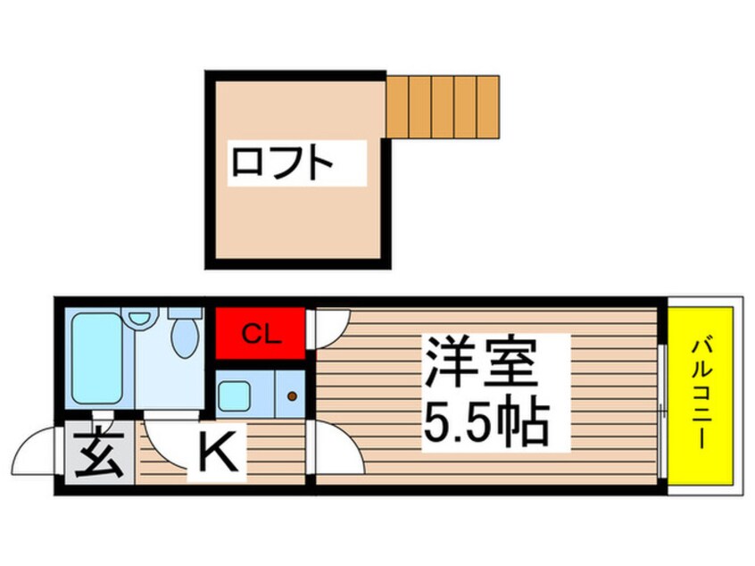 間取図 エメラルドハウス