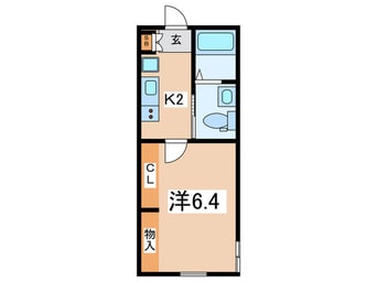 間取図 アザーレ・プラネ湘南台