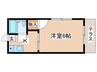 グリーンメゾン伊藤 1Kの間取り