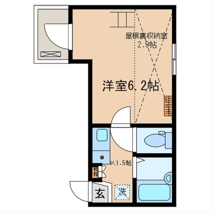 間取り図 マーレ大森町