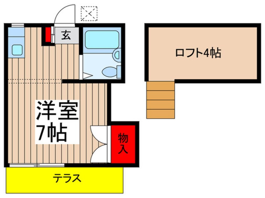 間取図 セブンローズ本八幡Ｂ棟