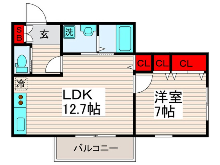 間取図 グランツラウム創美舎　Ⅰ号棟