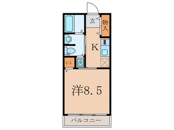 間取図 GALAXY