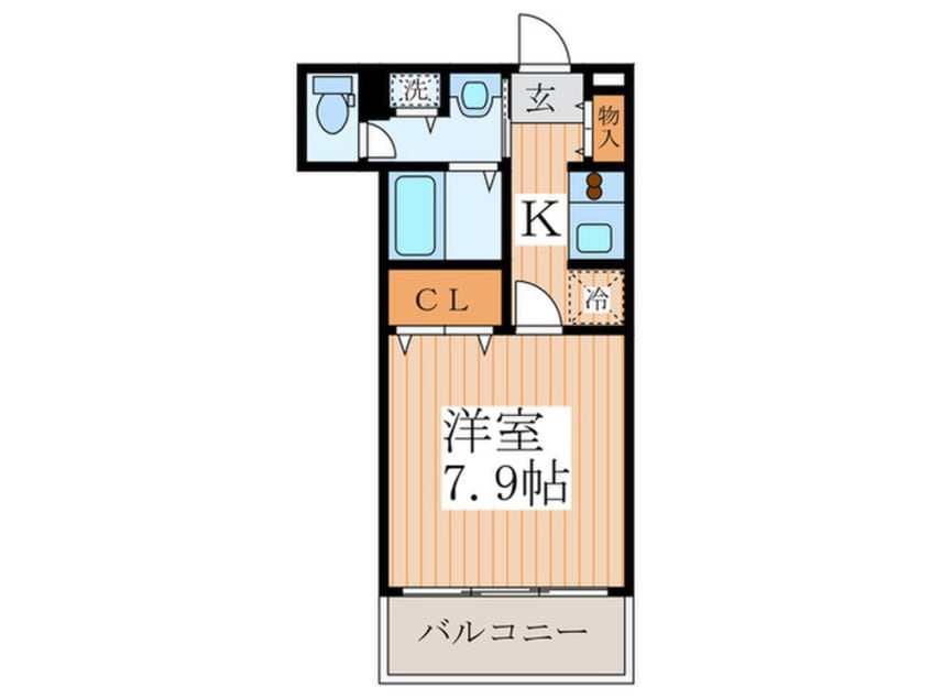 間取図 GALAXY